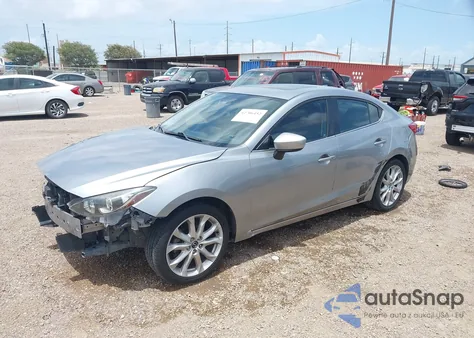 2015 Mazda Mazda3 S Touring z USA, uszkodzony, nr VIN JM1BM1V30F1238746